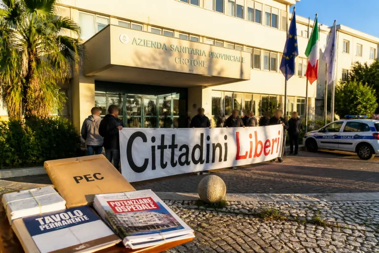 Cittadini Liberi chiede un tavolo permanente sulla sanità a Crotone: priorità screening e potenziamento ospedaliero