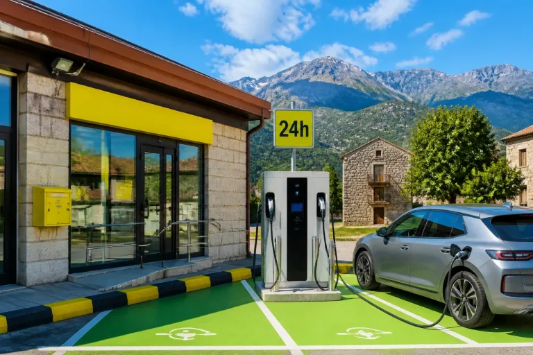 Colonnine elettriche in 5 piccoli Comuni aquilani: 9 nuove attivazioni di Poste