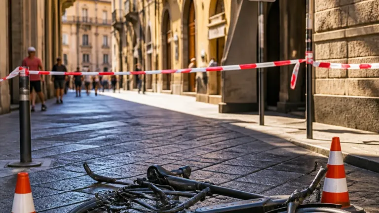 Como, il sindaco investito da e-bike in Ztl: verso strette su circolazione e sicurezza