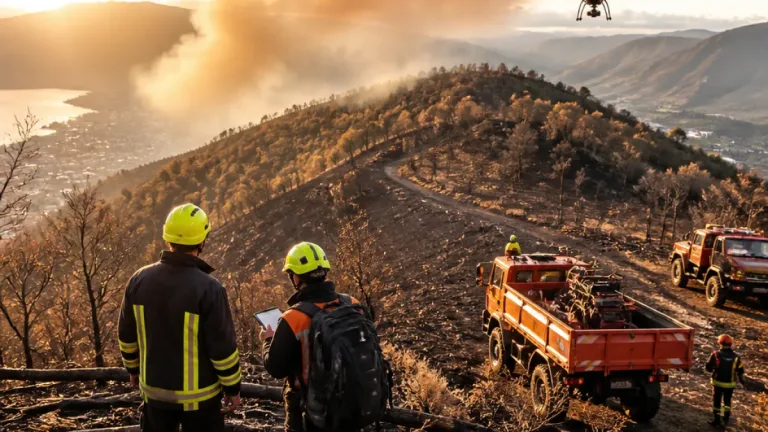 Como: Procura apre un'indagine per incendio boschivo sul Monte Goi