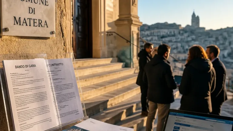 Comune di Matera affida la comunicazione a società fuori regione: critiche su trasparenza e occupazione locale