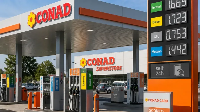 Conad apre una nuova stazione di rifornimento a San Vito al Tagliamento: servizi 24 ore e sconto Conad Card