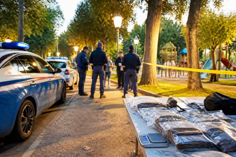 Controlli alla Villa di Chieti: arresto per spaccio e 250 persone identificate