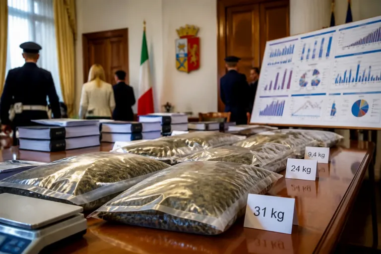 Controlli e reati: in sei mesi 268 arresti e oltre 64 kg di droga sequestrati in provincia