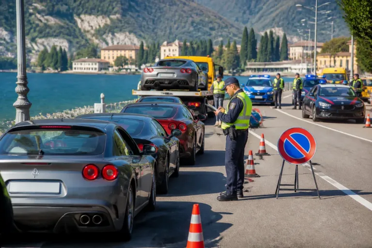Controlli sul Basso Garda per il raduno SO.GA.: oltre 120 identificati e sanzioni per pericolose manovre