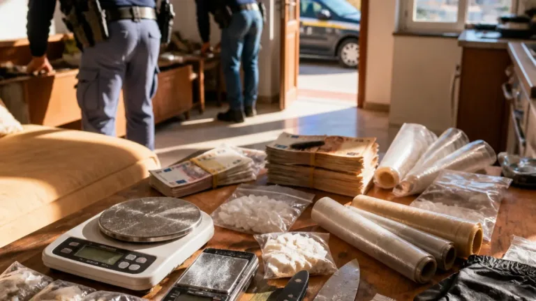 Cosenza, arresto a Belvedere Marittimo: sequestro di droga, soldi e bilancini
