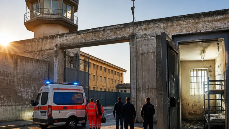 Cremona, detenuto gravissimo dopo essersi dato fuoco nel carcere di Cà del Ferro