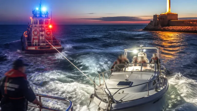 Crotone, soccorsi in mare: salvata una famiglia austriaca dopo 14 ore di operazioni