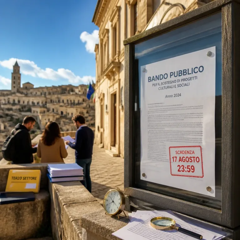 Bando di Matera sotto accusa: opposizione parla di fretta e scarsa partecipazione