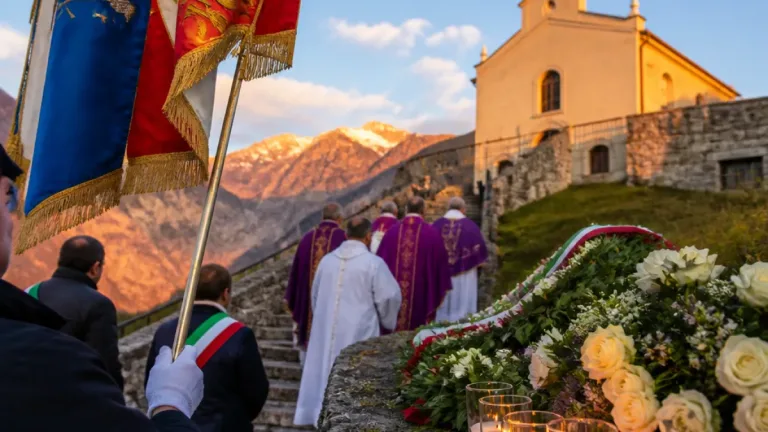 Cuneo, la Provincia rinnova l'antico legame con il Santuario di Castelmagno durante la festa di San Magno