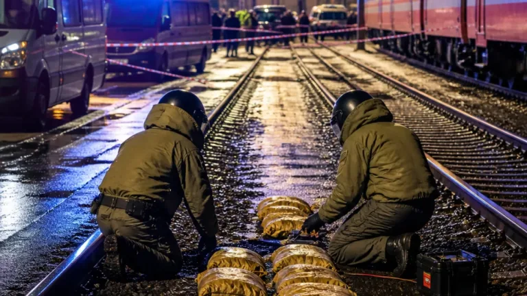 Dieci ordigni trovati sotto la linea ferroviaria a Formia: treni sospesi e intervento degli artificieri