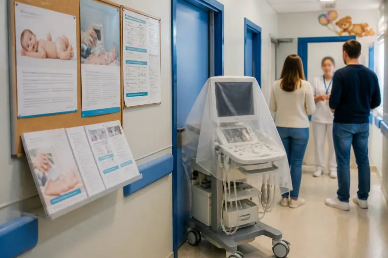 Ecografie neonatali a Crema: polemica sul passaggio a uno screening «selettivo»