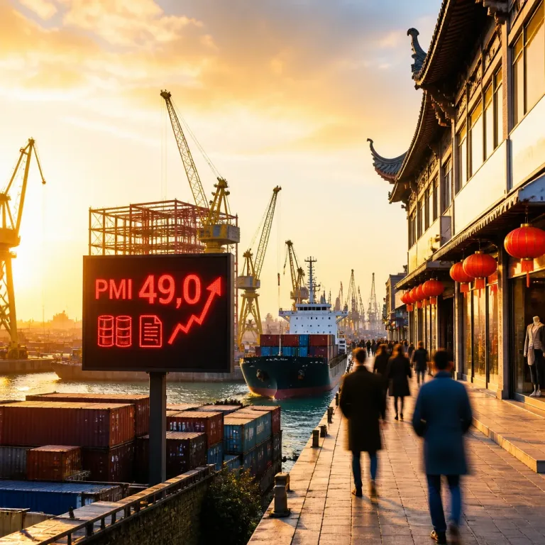 Il Pmi non manifatturiero cinese resta sotto il 50: domanda debole e prezzi in ripresa