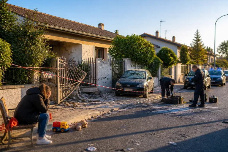 Esplosione a Latina: bomba davanti alla casa riconducibile al pentito Rapone nel Gionchetto