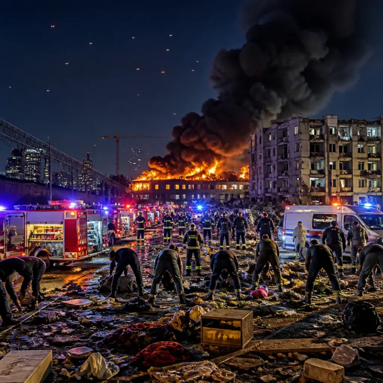 Attacco su Kiev con droni e missili balistici: 17 morti, vaste distruzioni e allarme per i sistemi di difesa