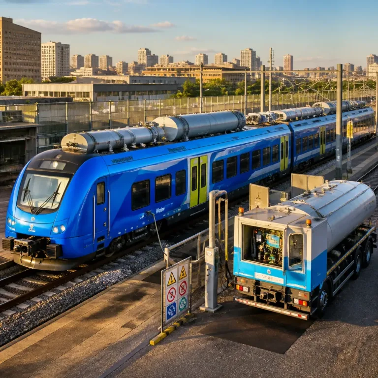 Primo treno a idrogeno in India: 1.200 km a emissioni zero e 3.200 litri di diesel risparmiati
