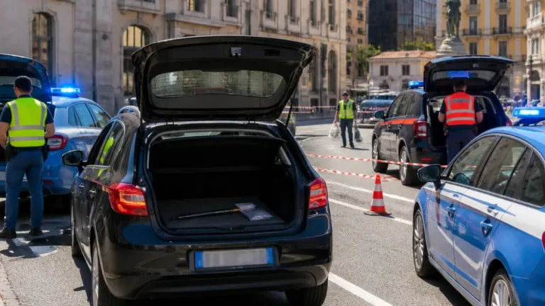 Fermati a Varese: nel bagagliaio un piede di porco, denunciato un uomo con precedenti