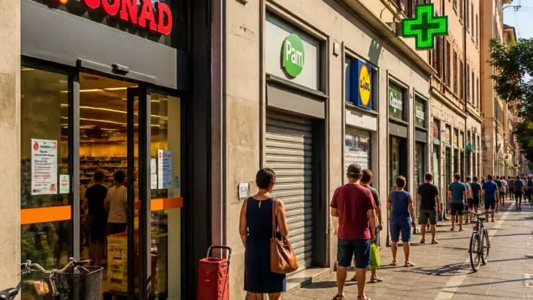Ferragosto a Bologna: quali supermercati e farmacie restano aperti e gli orari principali