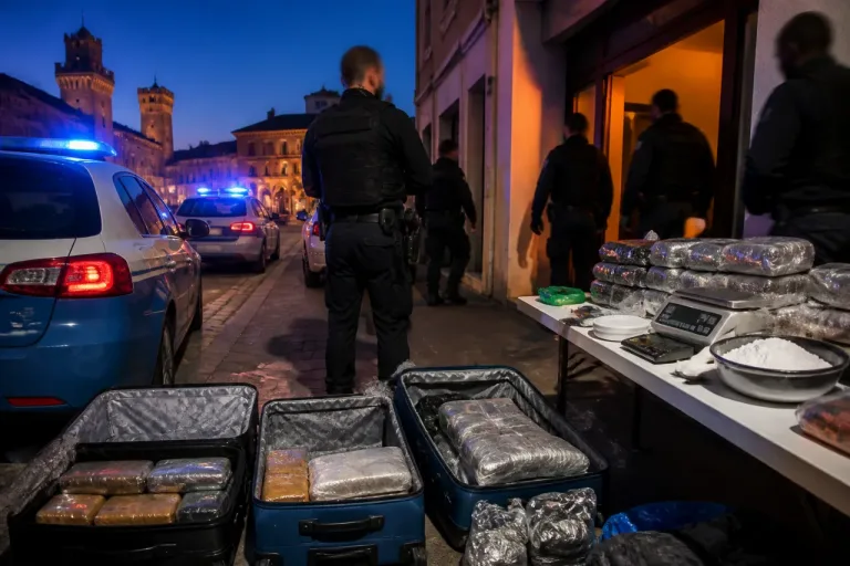 Ferrara, arrestati tre stranieri: sequestrati 4,8 kg di cocaina di altissima purezza