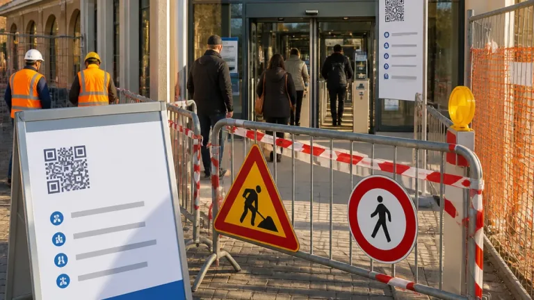 Ferrara, chiusura temporanea del varco pedonale alla Velostazione: accesso solo dal principale con QR Code