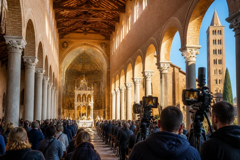 Ferrara: la Messa dalla Basilica di Pomposa per i mille anni arriva su Raiuno