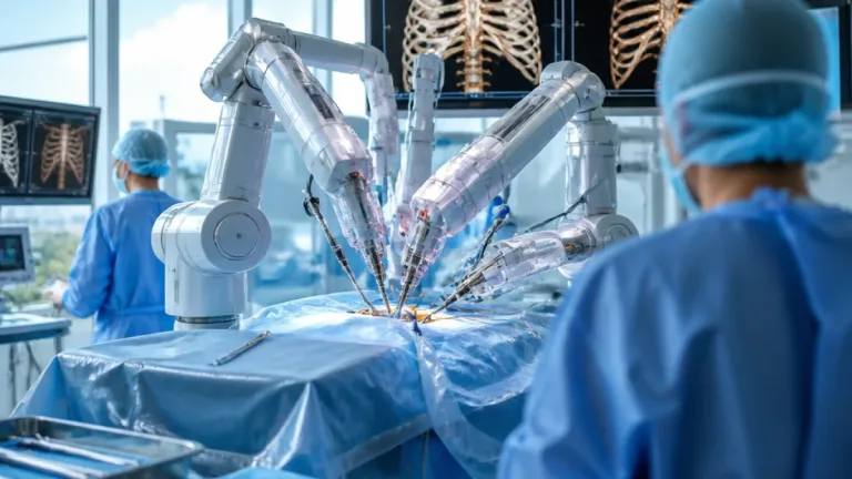 Ferrara: primo intervento robotico per la sindrome dello stretto toracico superiore a Cona
