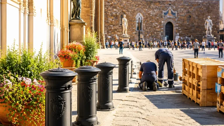 Firenze, 90 nuovi cestini in ghisa nel centro storico: via a primo lotto di rinnovo
