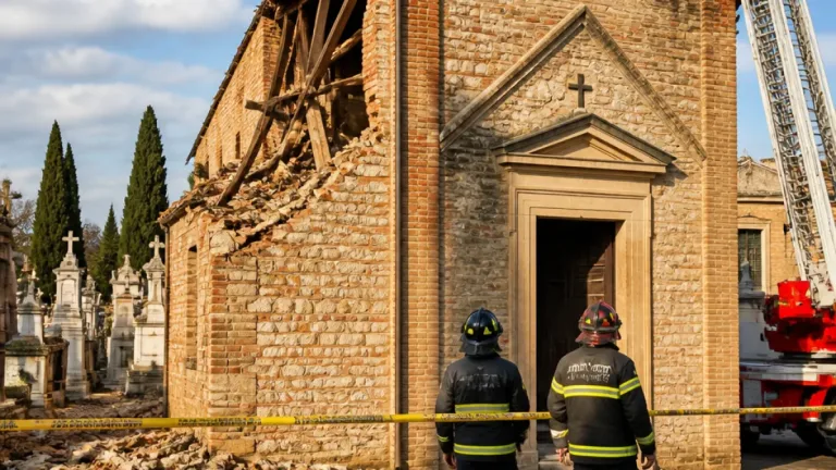 Firenze: parziale crollo del tetto alla chiesa di Sant'Antonino, area messa in sicurezza
