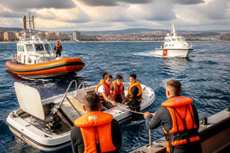 Natante in avaria al largo di Lido di Fermo, quattro giovani tratti in salvo