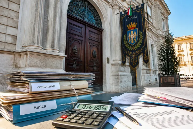 Foggia, il Comune offre 19,19 milioni per chiudere i contenziosi legati ad Amica
