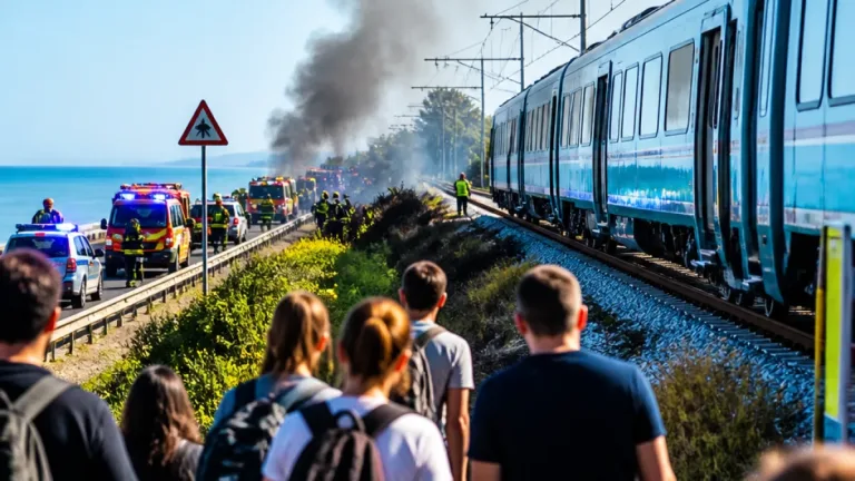 Foggia: ripresa parziale dei treni sulla Pescara‑Foggia dopo l'incendio a Campomarino
