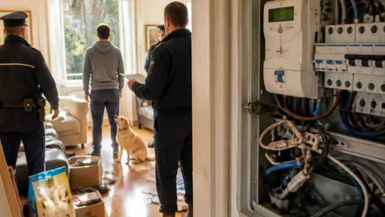 Frosinone, sgomberato appartamento occupato: denunciato per furto di energia e occupazione abusiva