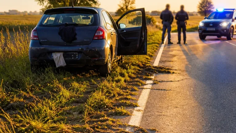 Fuga con targhe coperte da panni: arrestato dopo inseguimento e colluttazione