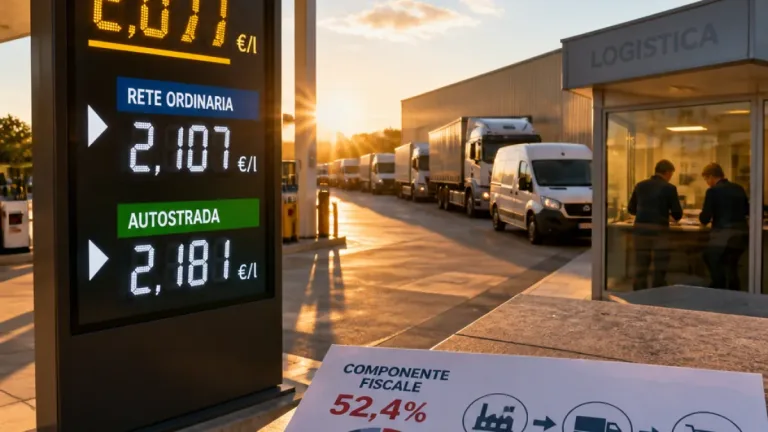 Gasolio oltre 2 euro al litro a Treviso: imprese locali in difficoltà, la Cna chiede interventi