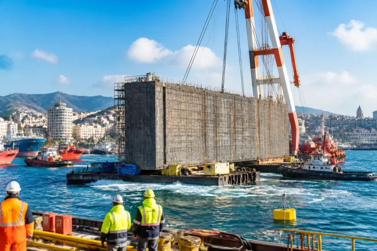Genova, posato il 26° cassone della Nuova Diga Foranea: avanzamento dell'opera strategica