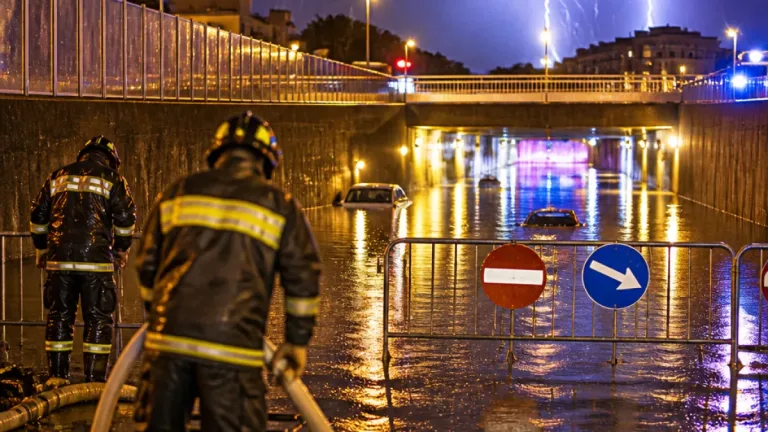 Genova, temporali notturni e allerta gialla: disagi nel ponente e chiusure di sottopassi
