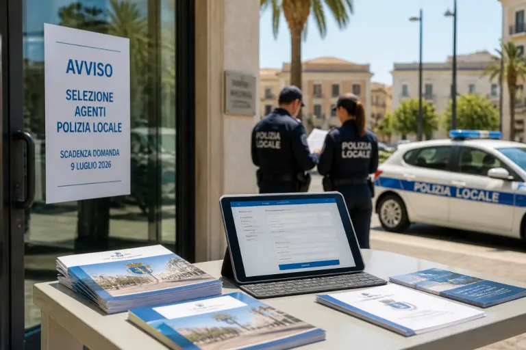 Gioia Tauro cerca agenti di Polizia Locale: domande entro il 9 luglio per contratti stagionali