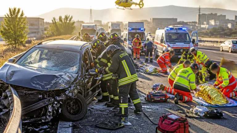 Grave incidente sull'A12 a Pisa Nord: sei feriti, due trasportati in elisoccorso