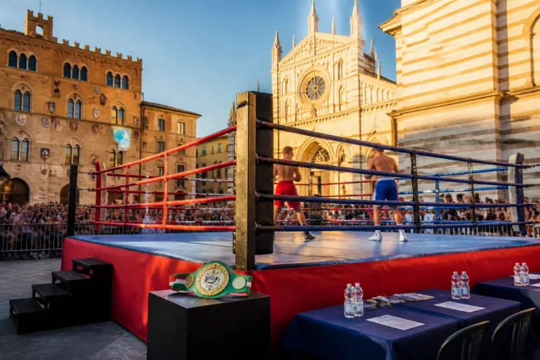 Grosseto, boxe in piazza Duomo: Acatullo difende il titolo tricolore dei leggeri
