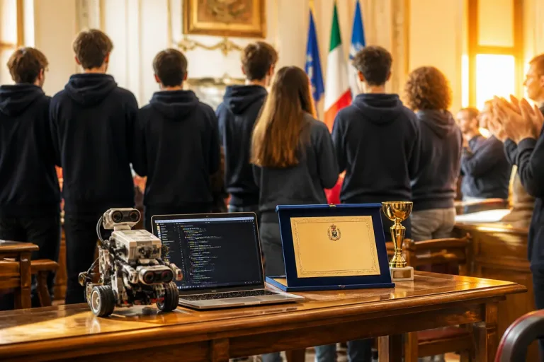 Il Liceo Grassi di Latina vince il Robot Design Award alla First Lego League in Messico