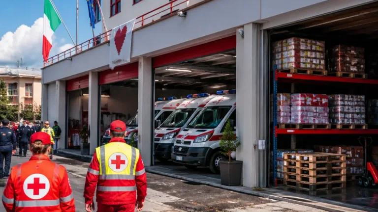 Imperia: riaperti autorimessa e magazzino della Croce Rossa dopo l’incendio