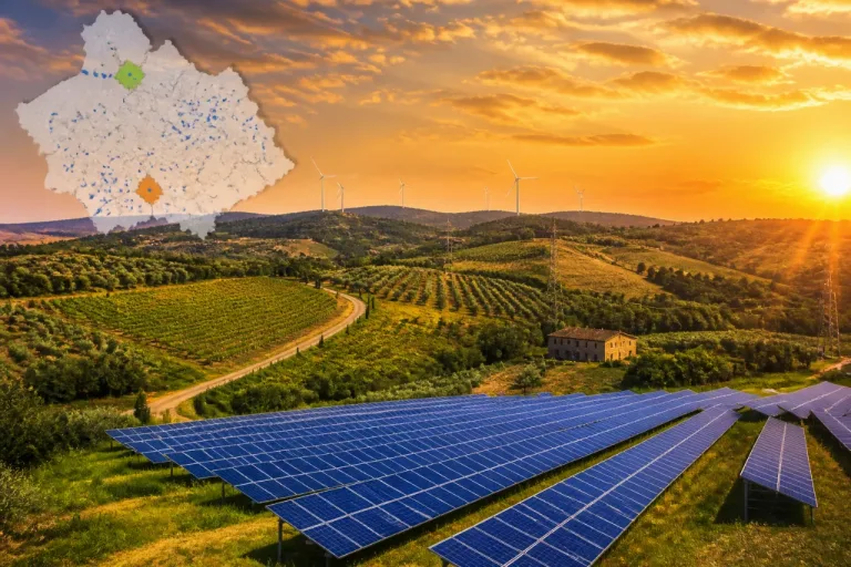 Impianti rinnovabili in provincia: Montepulciano per numero, Sovicille per potenza