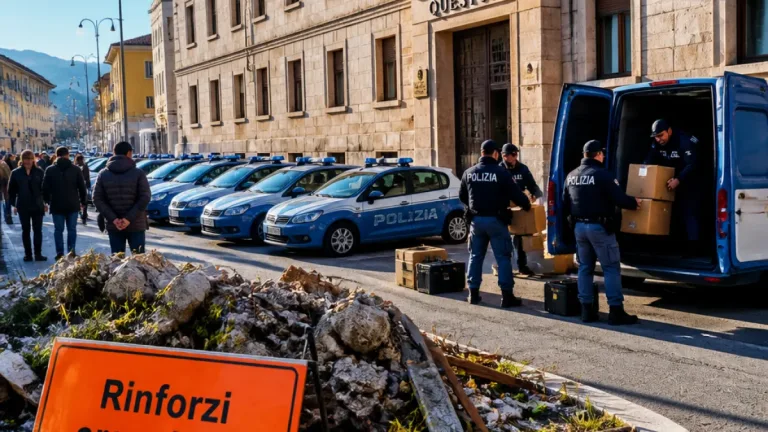 In arrivo ad agosto 21 nuovi poliziotti per la provincia dell'Aquila