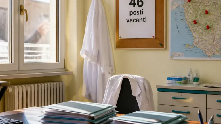 In provincia di Pisa 46 posti vacanti per medici di famiglia: l'Asl avvia verifiche e avvisi
