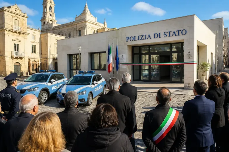 Inaugurato a Bisceglie il nuovo Posto di Polizia in Largo Castello