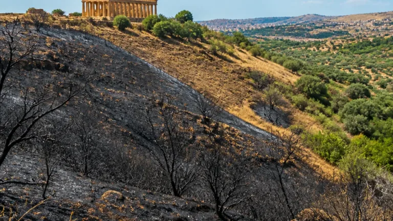 Incendi, Agrigento provincia più colpita: bruciati 1.677 ettari nei primi mesi 2026