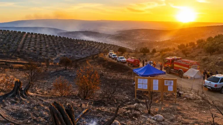 Incendi in provincia di Agrigento, il Cartello Sociale chiede lo stato di calamità