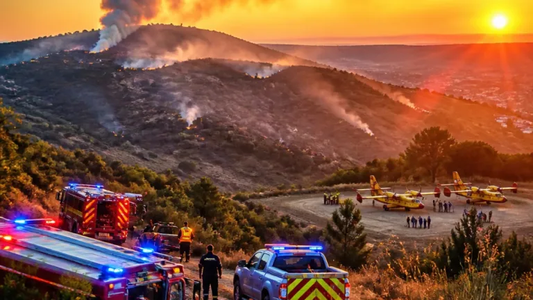 Incendi in provincia di Chieti: focolai attivi a Vasto e Bucchianico, presidi notturni e limitata disponibilità aerea