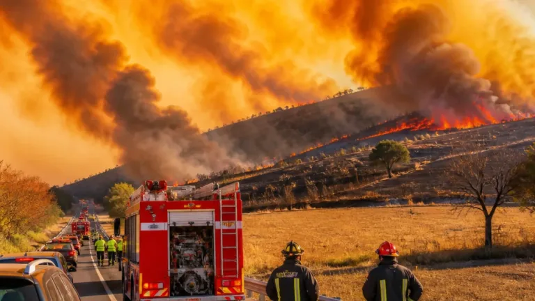 Incendi sui monti Lepini: fumo sulla Pontina e danni alle colline di Priverno