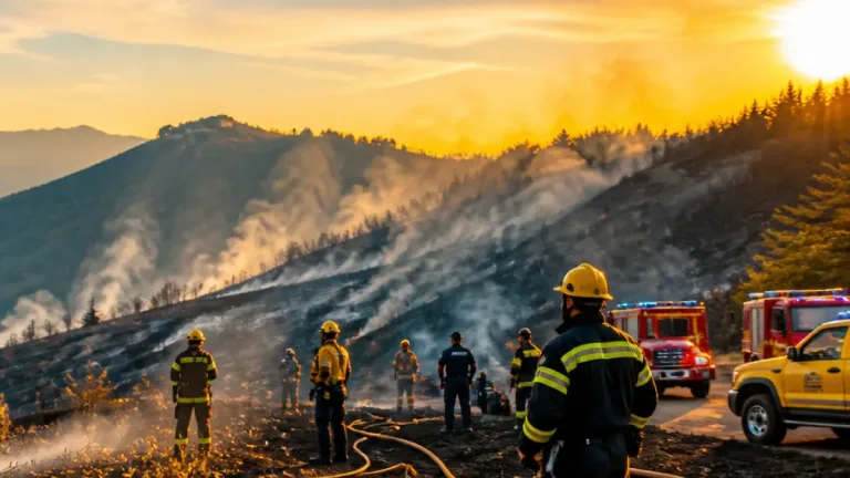Incendio a Mornese: focolai sotto controllo, ma il monitoraggio resta intensivo
